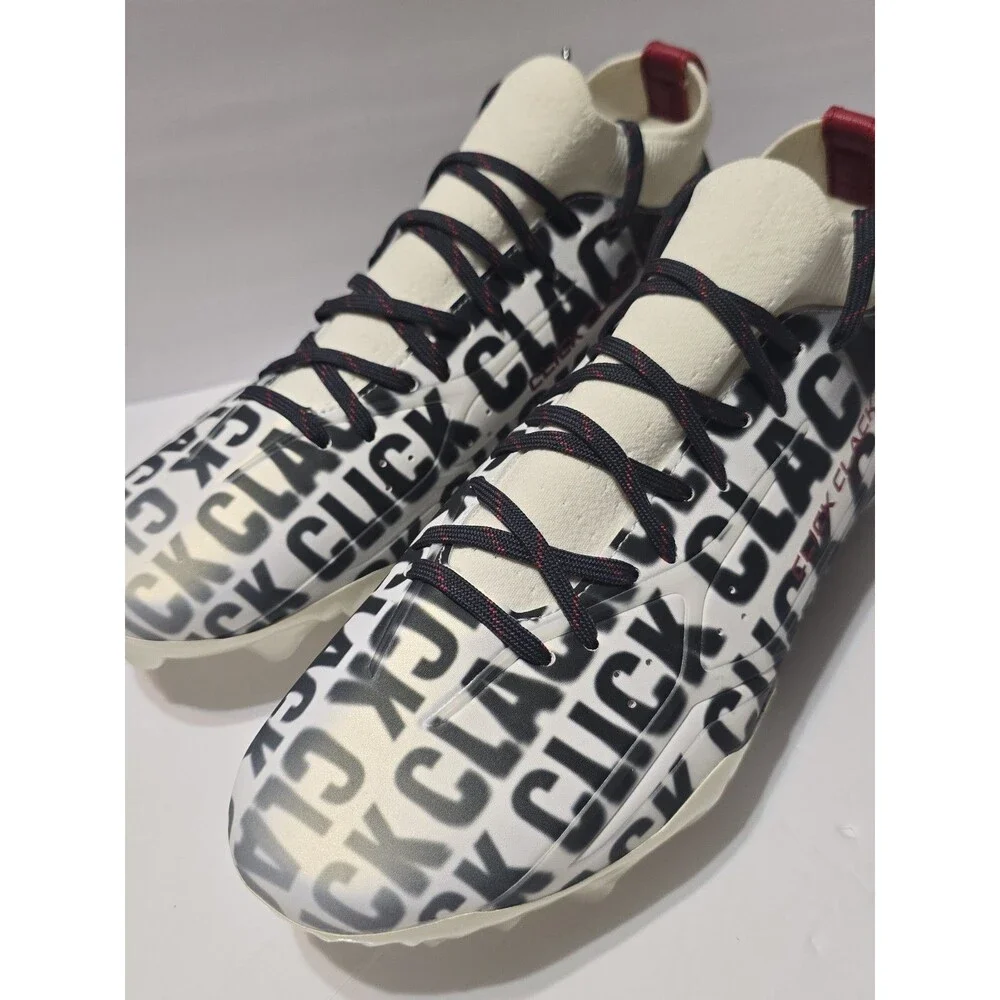 Under Armour Spotlight Pro Click Clack UA Men's 11 Football Cleats 6006218-016